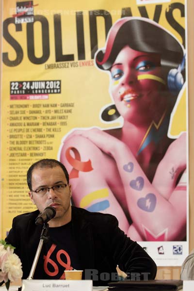 SOLIDAYS - CONFERENCE DE PRESSE - 2012-05-31 - PARIS -  - 